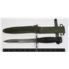 Image 1 : #156 VIETNAM WAR U.S. M7 BAYONET M16 W/ K-M8A1