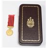 Image 1 : #178 CANADIAN FORCES DECORATION CASE + MINI MEDAL