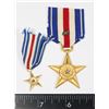 Image 1 : #244 WW2 US SILVER STAR MEDAL W/ OAK LEAF CLUSTER