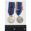Image 2 : #263 MINIATURE MEDAL PAIR 1911 1937 CORONATION