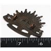 Image 2 : #297 WW2 AUSTRALIAN MILITARY CAP BADGE MARKED