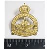 Image 1 : #300 WW2 ROYAL CANADIAN ARMY CADETS CAP BADGE