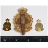 Image 2 : #313 CANADIAN ADMINISTRATION CAP BADGE COLLAR SET