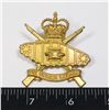Image 1 : #338 WINDSOR REGIMENT CANADIAN CAP BADGE TANK