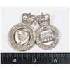 Image 1 : #344  PAIR CONSTABULARY BRITISH POLICE CAP BADGES
