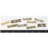 Image 1 : #348 9 CANADIAN MILITARY SHOULDER TITLES SETS RCOC