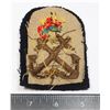 Image 2 : #381 WW2 BRITISH CANADA NAVY ARM INSIGNIA BADGE