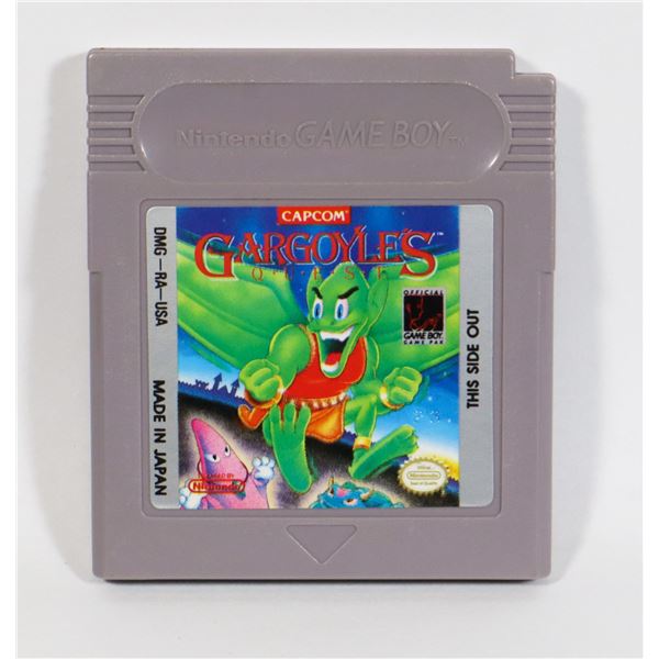 #508 NINTENDO GAMEBOY GAME GARGOYLES WORKING