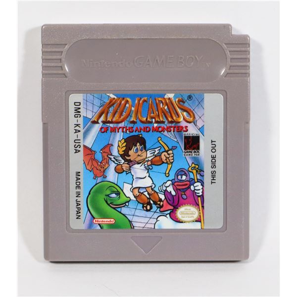 #510 NINTENDO GAMEBOY GAME KID ICARUS OF MYTHS
