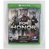 Image 1 : #524 SEALED XBOX ONE GAME FOR HONOR
