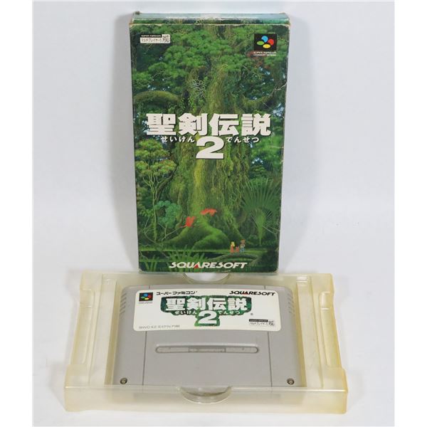 #568 SECRET OF MANA SUPER FAMICOM SNES GAME