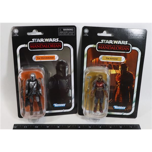 #758 VINTAGE COLLECTION MANDALORIAN 2 FIGURE SET