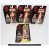 Image 1 : #935 LOT OF 4 ANAKIN SKYWALKER ACTION FIGURES