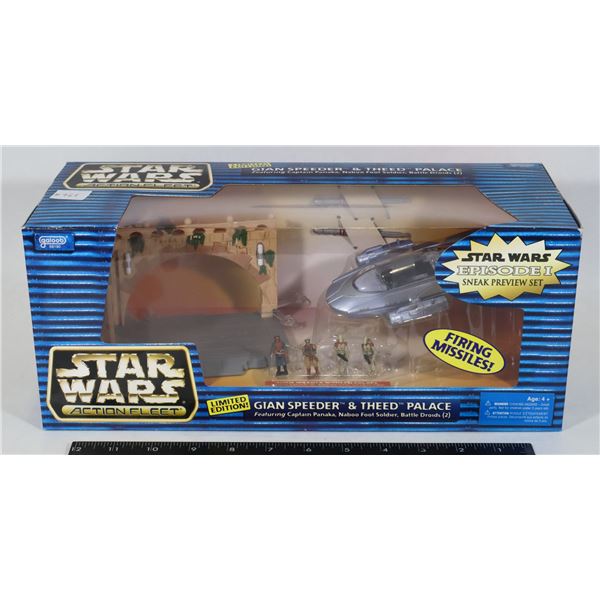 #961 STAR WARS ACTION FLEET GIAN SPEEDER & PALACE