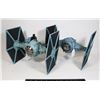 Image 1 : #1016 LOT OF 2 STAR WARS TIE FIGHTER SHIPS KENNER