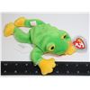 Image 1 : #1078 TY BEANIE BABY SMOOCHY FROG W/ TAG
