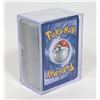 Image 1 : #1082  POKÉMON CARD LOT IN PLASTIC CASE