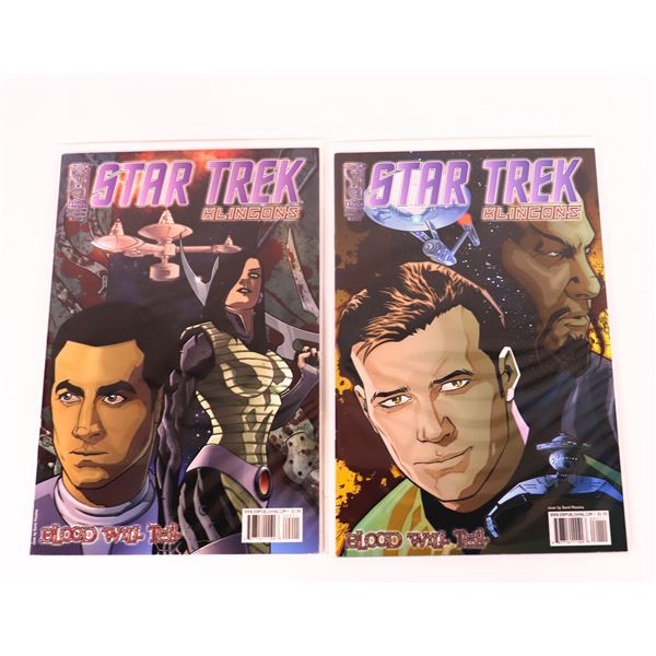 #1195 IDW STAR TREK KINGONS #1 - #2 COVER A /B