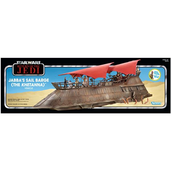 STAR WARS HASLAB JABBAS SAIL BARGE KHETANNA BOXED