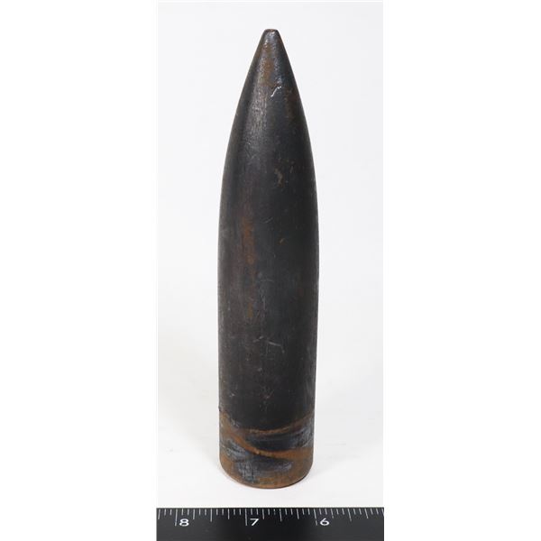 MILITARY WOODEN TRAINING ROUND SHELL TOP PIECE