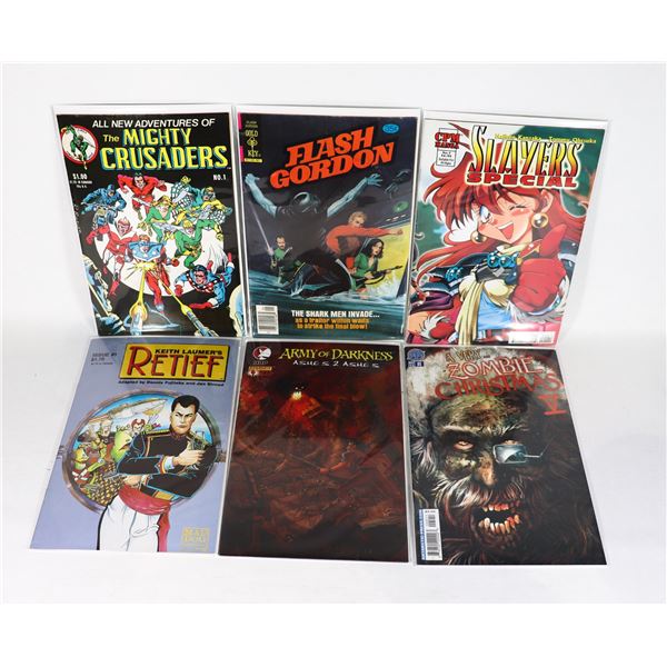 X6 ASSORTED COMICS INCLUDES SLAYERS SPECIAL