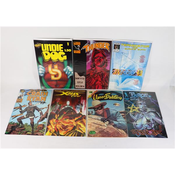 X7 ASSORTED COMICS INCLUDES TERMINATOR