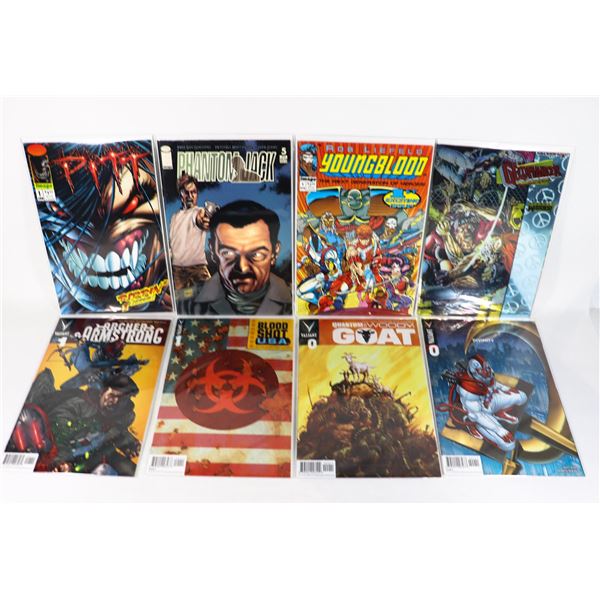 X8 ASSORTED COMICS INCLUDES DIVINITY