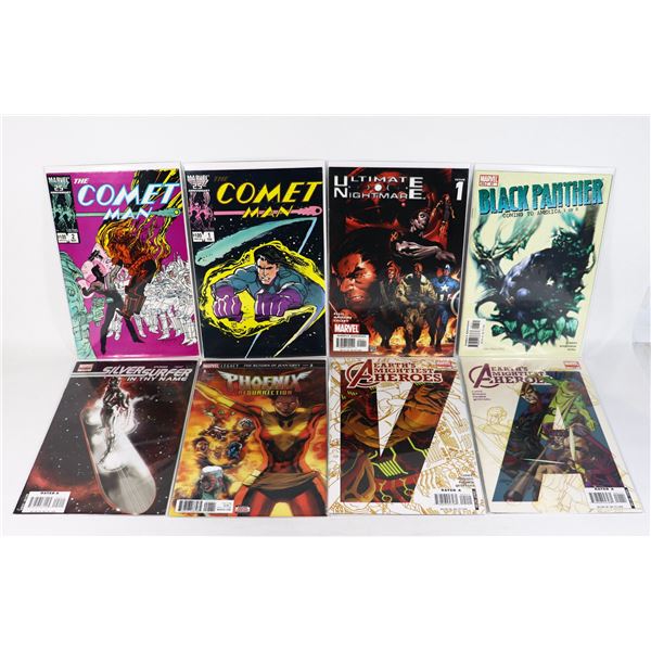 X8 MARVEL COMICS INCLUDES BLACK PANTHER