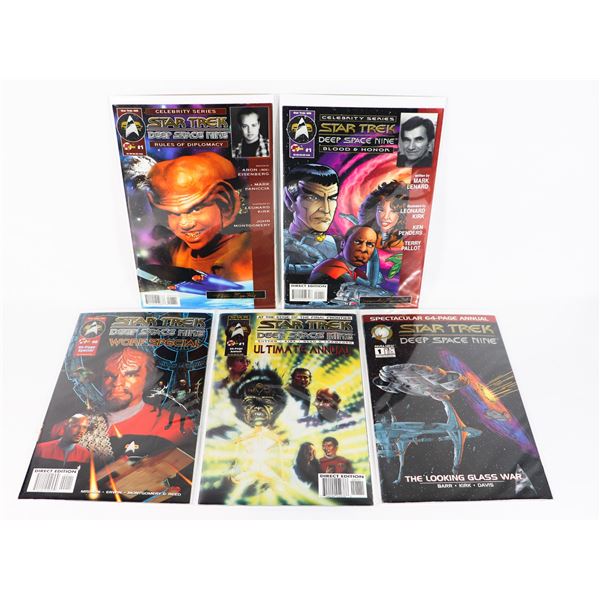 X5 STAR TREK COMICS