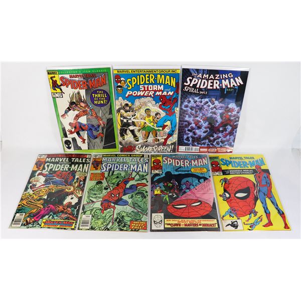 X7 SPIDER-MAN COMICS