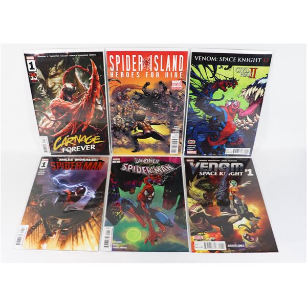 X6 SPIDER-MAN COMICS