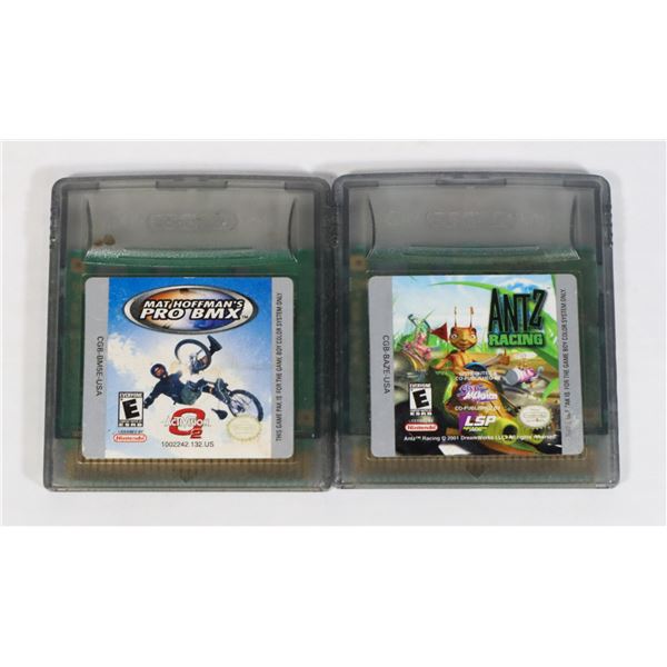 THREE NINTENDO GAMEBOY COLOR GAMES INCLUDING: