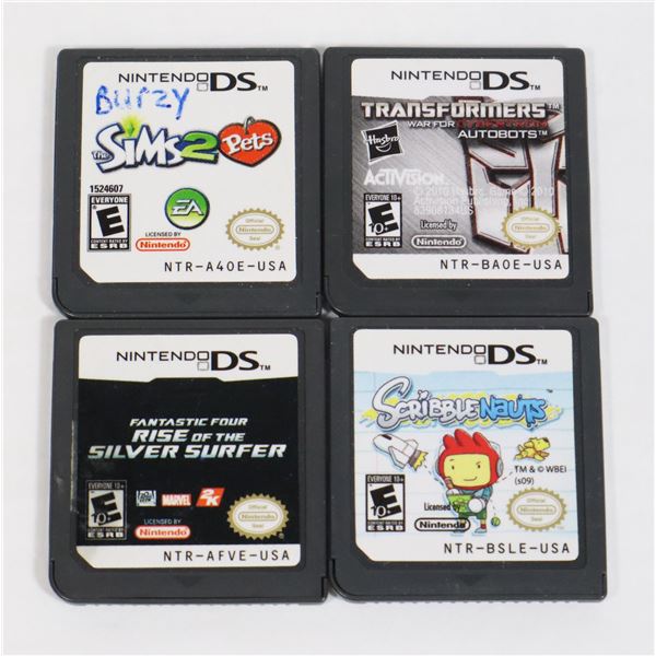 BUNDLE OF NINTENDO DS GAMES INCLUDING: