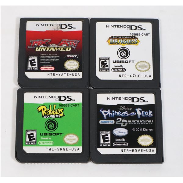 BUNDLE OF NINTENDO DS GAMES INCLUDING: