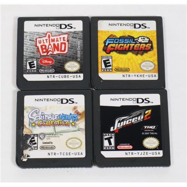 BUNDLE OF NINTENDO DS GAMES INCLUDING: