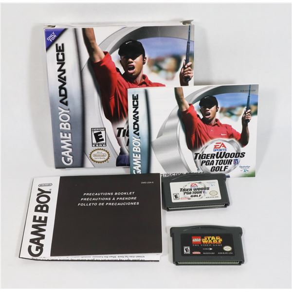 TWO NINTENDO GAMEBOY ADVANCE GAMES INCLUDING: