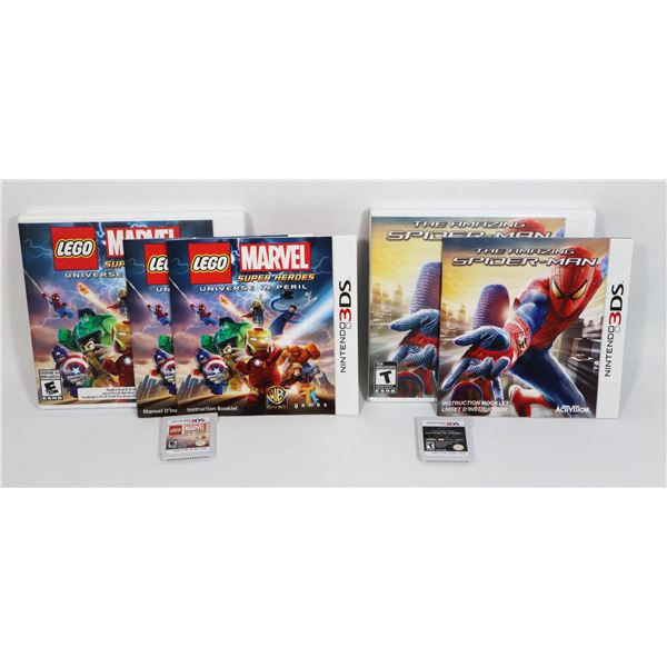 BUNDLE OF NINTENDO 3DS GAMES INCLUDING: