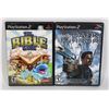 Image 1 : LOT OF 2 PLAY STATION 2 GAMES INCLUDES THE BIBLE