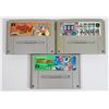 Image 1 : LOT OF 3 SUPER FAMICOM JAPANESE SNES GAMES