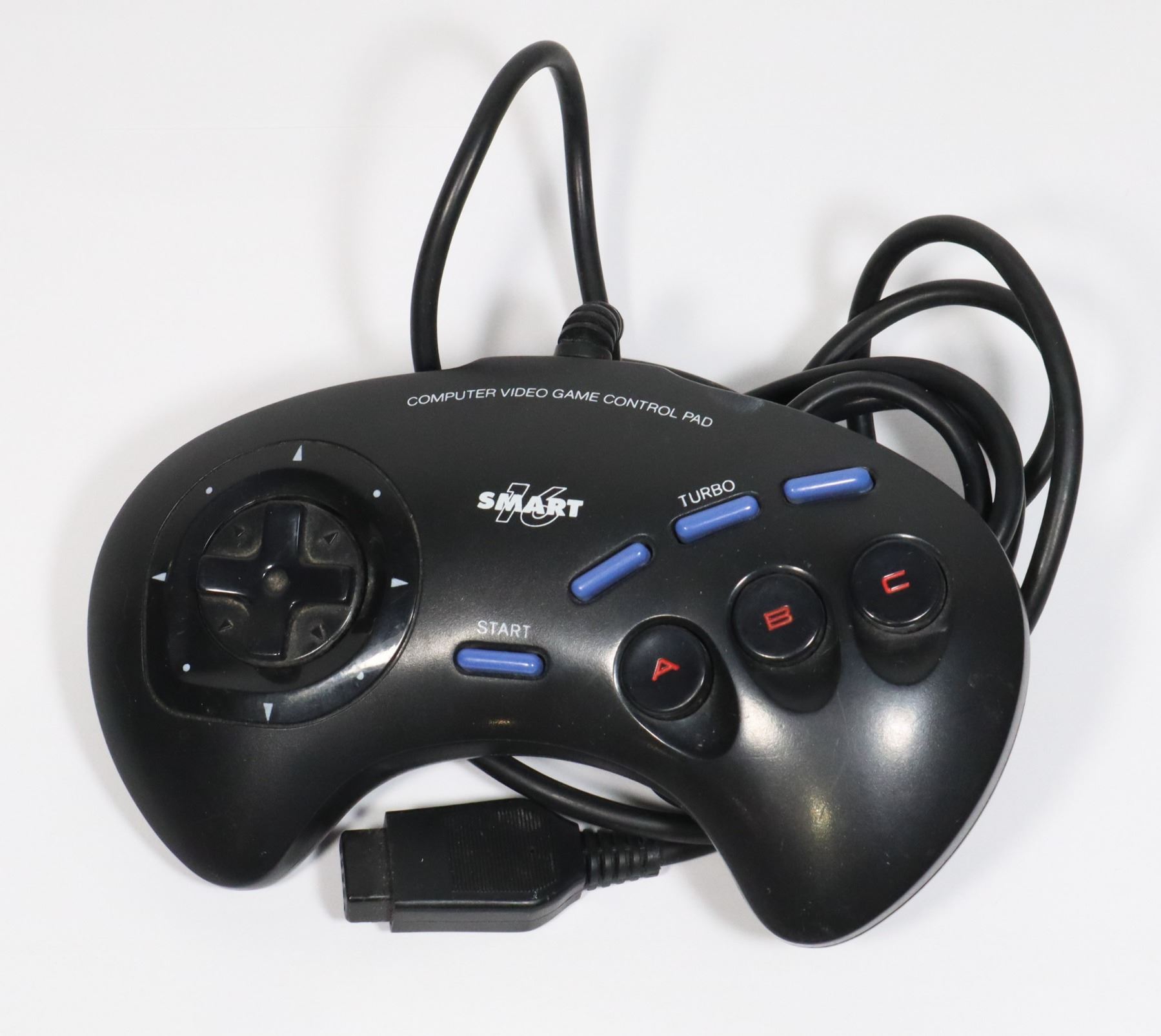 SEGA GENESIS 3 BUTTON CONTROLLER SMART 16 W/