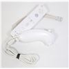 Image 1 : NINTENDO WII WIIMOTE + NUNCHUCK CONTROLLERS