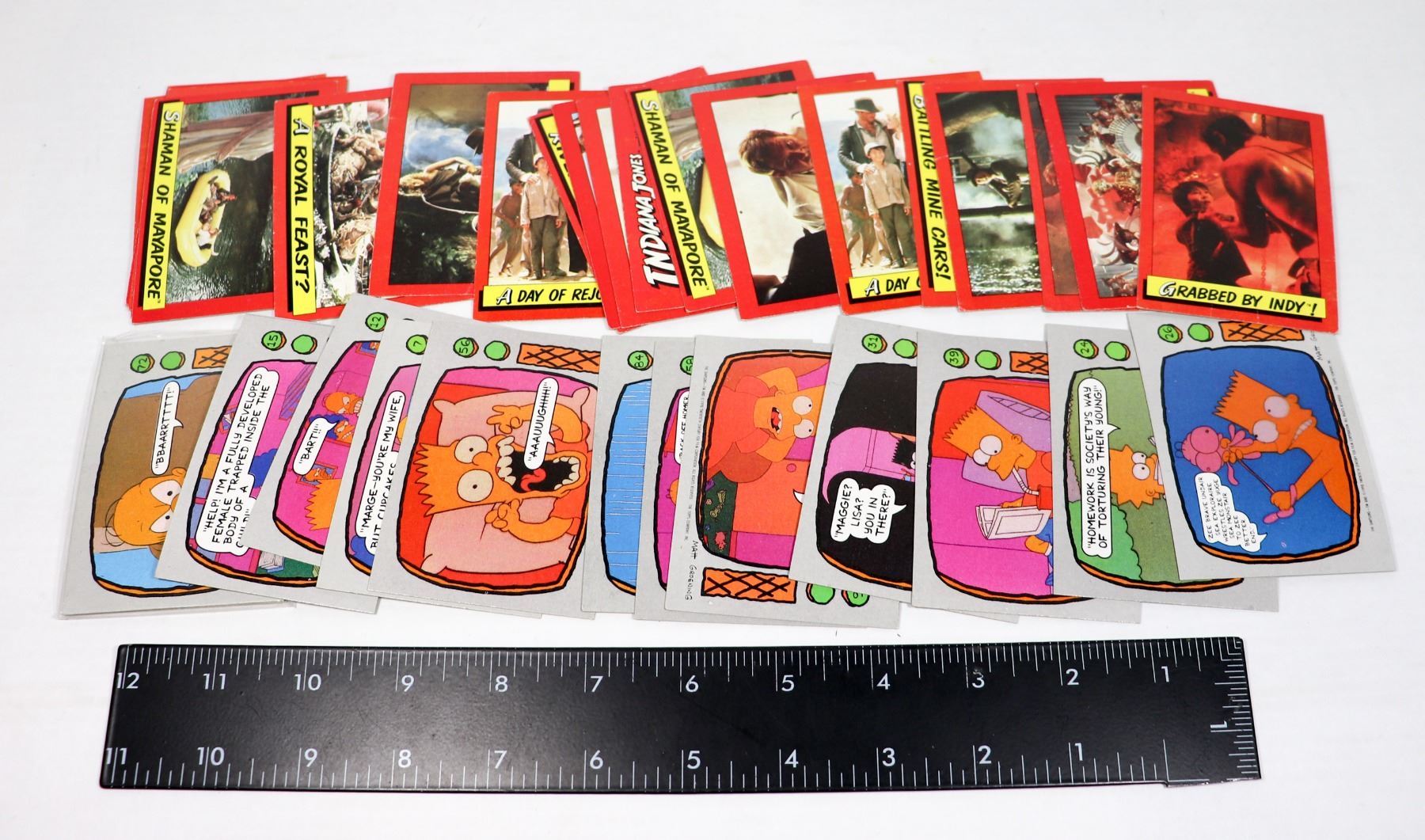 Simpsiums Card 1990 TOPPS THE SIMPSONS COLLECTOR CARDS SOLD WITH