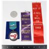Image 1 : LOT OF 2 1968 1969 RIBBONS MILES FOR MILLIONS +