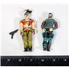 2 GI JOE ACTION FIGURES GI JOE ARAH LOW LIGHT 1991