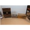 Image 1 : ENS. DE 3 BOÎTES DÉCORATIVES