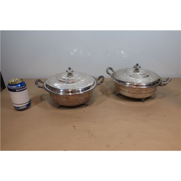 LOT DE 2 PLATS (1-BOL MANQUANT)