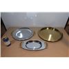 Image 1 : LOT DE 3 PLATEAUX DE SERVICE