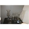 Image 1 : LOT DE 6 VASES EN VERRES ASST
