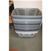 Image 1 : LOT DE 28 PANIERS À LINGE