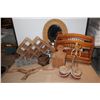 Image 1 : LOT DE 9 OBJETS DÉCORATIFS ASSORTIS
